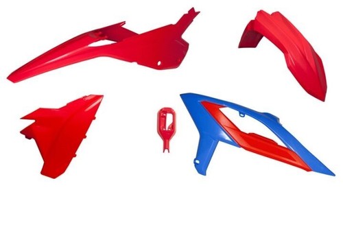 Kit plastiche carene rosso blu - kit,