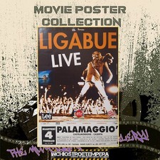 Ligabue Live | Locandina Concerto Palamaggio’ del 4 Febbraio 2002