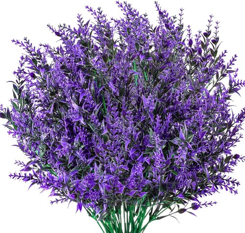 Pezzi lavanda artificiale - lavanda,