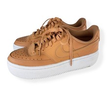 Nike Court Vision Alta Light Cognac DM0113-200 scarpe basse donna misura 8,5 platform