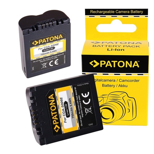 Batteria per panasonic - 2x,