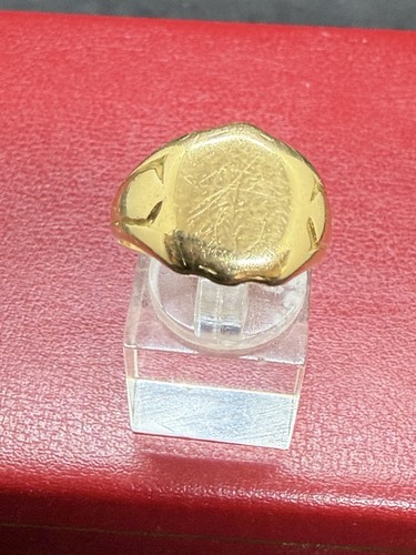 Anello stile antico oro kt - anello, 18