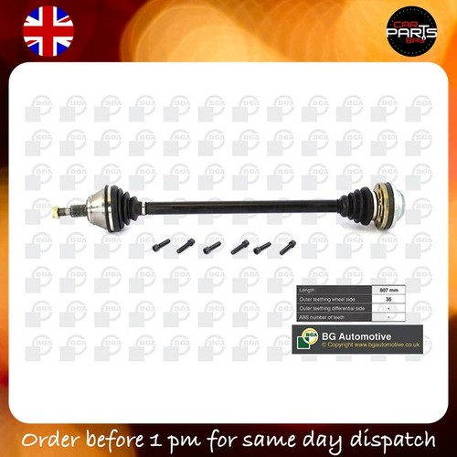 Driveshaft for audi 9 - driveshaft, tdi