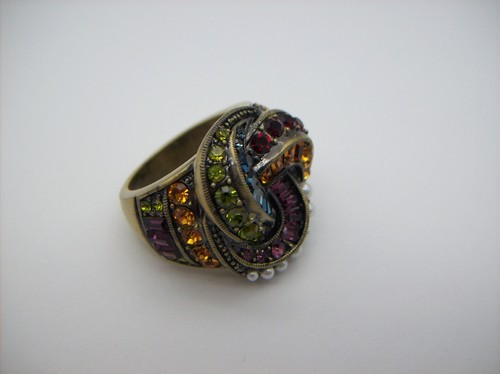 Anello heidi daus multicolore - anello,