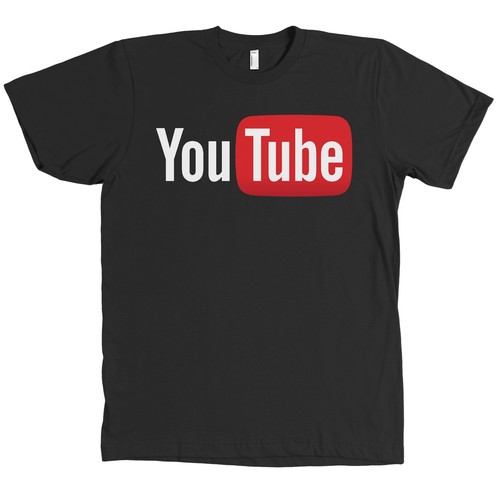 Maglietta youtube bella tela - youtube, +