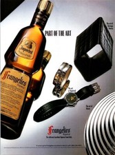 FRANGELICO NOCCIOLA Bon Appetit 1992 Stampa Originale Pubblicità Vintage Liquore Arte