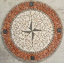 ROSONE MOSAICO ANTICATO per interni ed esterni diametro 100x1 cm COD. RUDLXXX