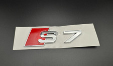 Audi S7 scritta emblema logo