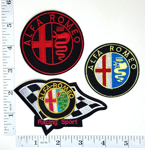 Set patch ricamate iron - patch,