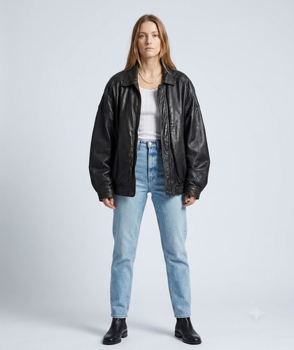 Giubbotto donna vintage pelle