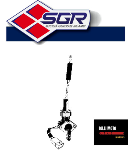 Rubinetto benzina con spia - benzina,