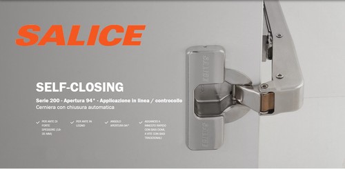 Salice cerniera per anta - salice,