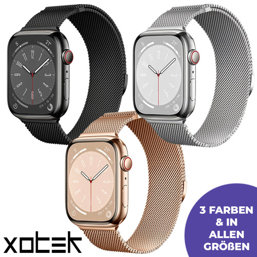 Cinturino milanese per apple - cinturino,