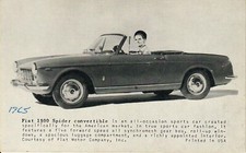 FIAT 1500 SPIDER CONVERTIBILE