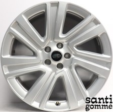 4 CERCHI IN LEGA RANGE ROVER VOGUE 9,5 X 22 " SILVER ORIGINALI M8E2-1007-EA  FA