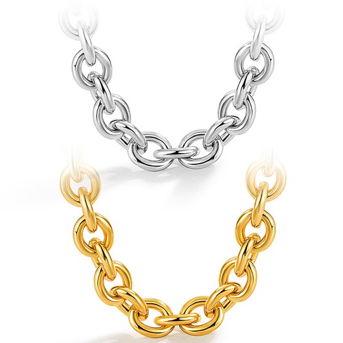 Collana uomo donna argento