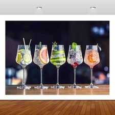 Display Bar Cocktail Drink