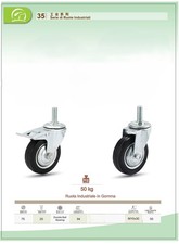 Ruote In Metallo Zincato Con