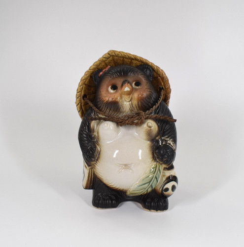 Japanese shigaraki ware tanuki - shigaraki,