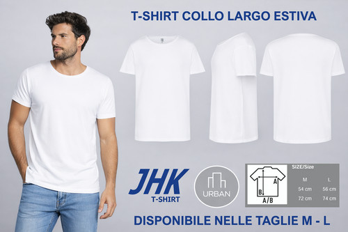 Shirt bianca tessuto 100 - t-shirt,