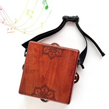 Cajon a 2 toni con sonagli in