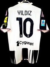 MAGLIA JUVENTUS YILDIZ MATCH WORN SHIRT