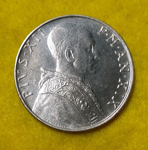 Vaticano lire 1957 - 50, pio