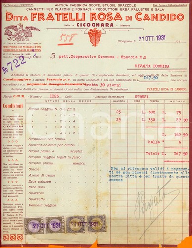 1931 viadana cicognara - 1931, (mn)