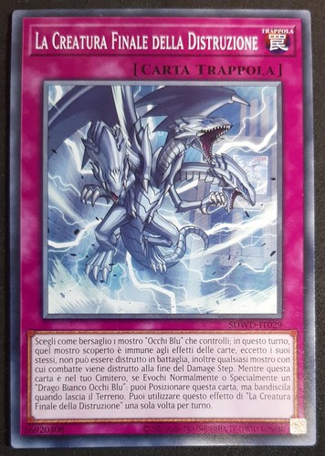 Creatura finale della - la,