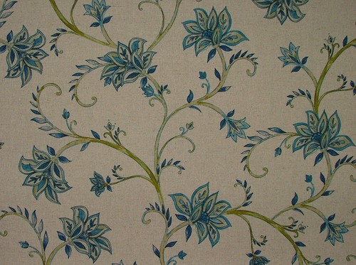 Burghley floreale fiordaliso - burghley,