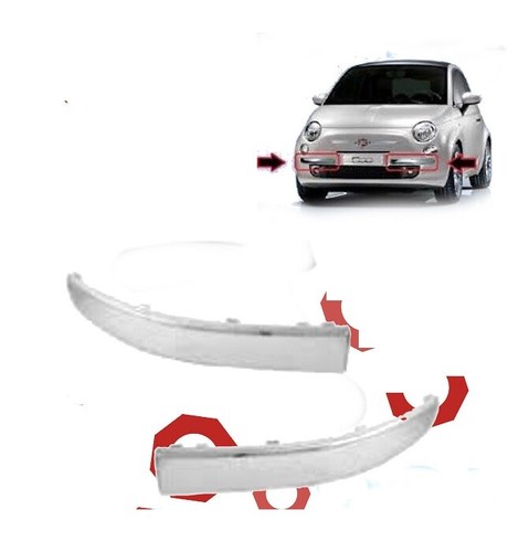 Kit coppia modanature paraurti - coppia,