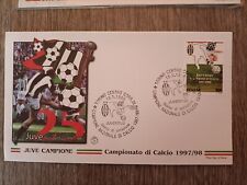 Francobolli Juventus Campione D'Italia  1996/97 E 1997/98 Busta Primo Giorno 