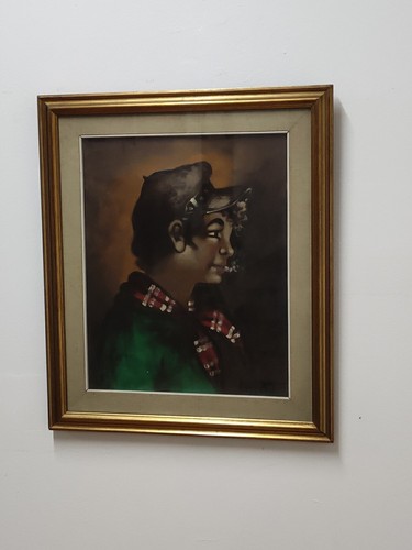 Quadro dipinto ritratto - dipinto, olio