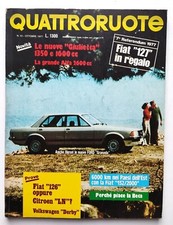 Rivista Quattroruote Numeri Vari Anno 1977 Auto Automobili Vintage Ed.Domus