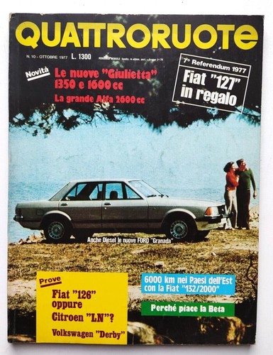 Rivista quattroruote numeri - rivista,