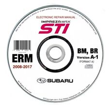 Subaru Impreza WRX STi  (2008-2017) manuale officina - repair manual