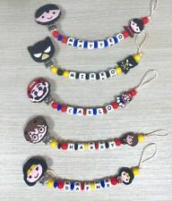 CATENELLA PORTACIUCCIO SUPEREROI CON NOME PERSONALIZZATA CON ADATTATORE MAM NUK