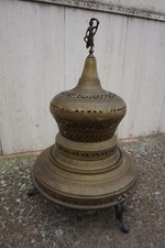 Antico braciere in ottone e rame arredo