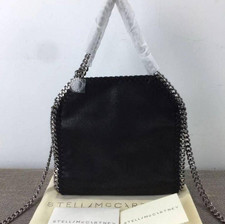 Stella McCartney Falabella piccola borsa a tracolla catena nera tote bag...