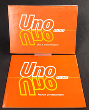 FIAT UNO PLANCIA PORTASTRUMENTI Manuale Uso Manutenzione Instruction Manual