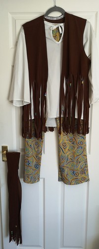 Costume hippy vestito - ,
