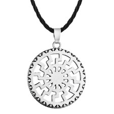 Collana Ruota Sole Nera