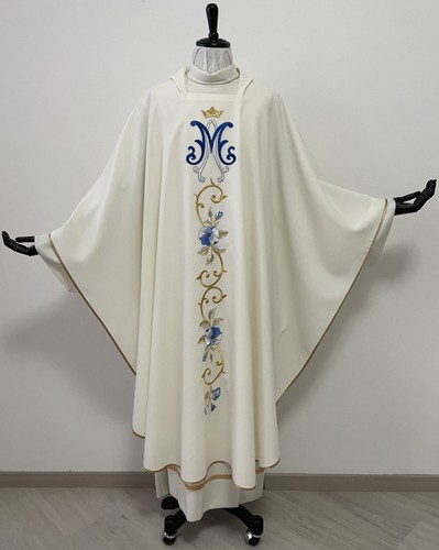 Casula bianca mariana - casula, white