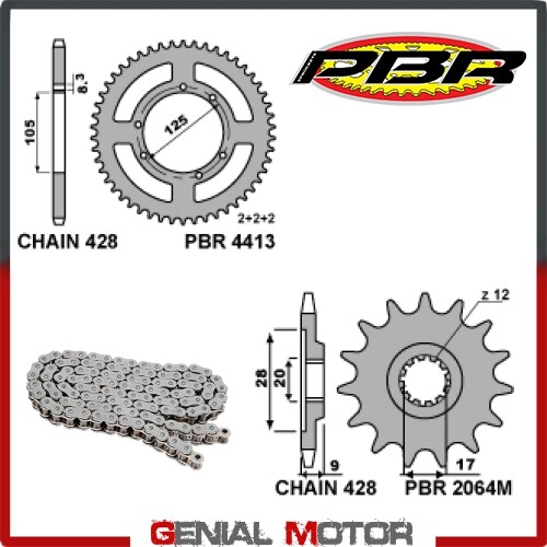 Ek2521 kit catena - ek2521,