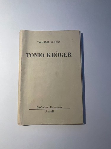Thomas mann tonio kroger - mann,