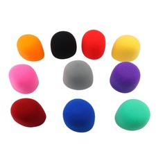 10 Pezzi Colori Palmare Microfono Da Palco Parabrezza Schiuma Copertura Per