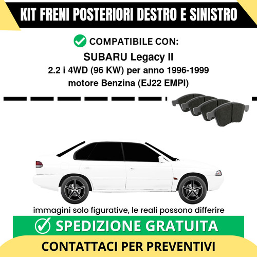 Pastiglie freno posteriori - freno,