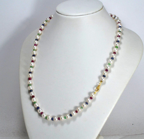 Collana oro con - collana, 18