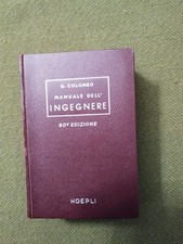 Colombo MANUALE DELL'INGEGNERE