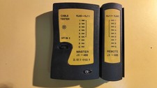 Tester Cavi LAN RJ45 + RJ11 JS-468 – Verifica Rete Ethernet – Master/Remote ✅